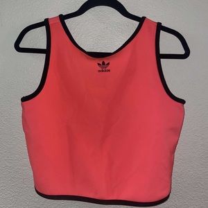 Adidas large Pink Crop top